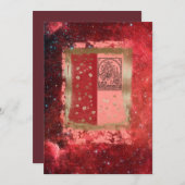 Carte d'invitation Lord Shiva (Devant / Derrière)