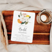 Carte d'invitation Magnolia Citrus