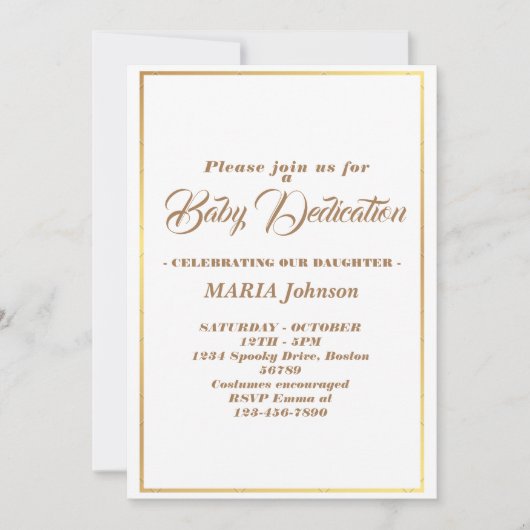 Carte d'invitation moderne aquarelle bleue pour ba (Devant)