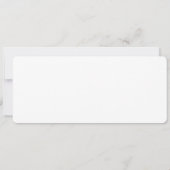 carte d'invitation originale pour le 60e anniversa (Dos)