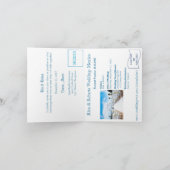 Carte d'invitation passeport|5,6 po x 4 (Intérieur)