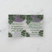 Carte d'invitation Père Noël (Intérieur)