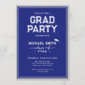 Carte d'invitation personnalisée | Design classiqu (Dos)