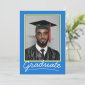 Carte d'invitation personnalisée | Design classiqu (Debout devant)