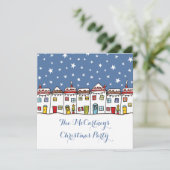 Carte d'invitation personnalisée pour une fête de (Debout devant)