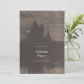 Carte d'invitation personnalisée pour une soirée H (Debout devant)