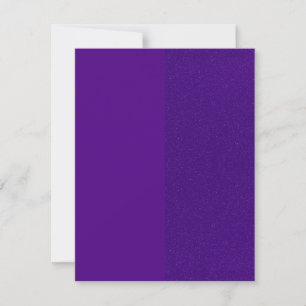 Carte d'invitation personnalisée ton sur ton viole