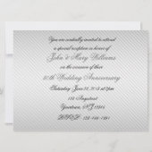 Carte d'invitation photo pour les 60 ans de mariag (Dos)