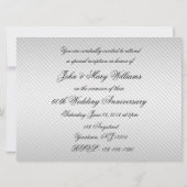 Carte d'invitation photo pour les 60 ans de mariag (Dos)