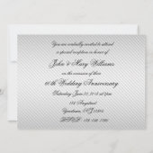 Carte d'invitation photo pour les 60 ans de mariag (Dos)