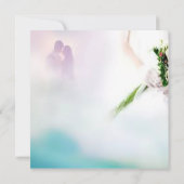 Carte d'invitation pliée Félicitations (Dos)