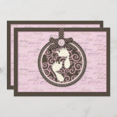 Carte d'invitation PNK pour adolescents (Devant / Derrière)