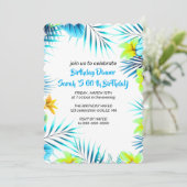 Carte d'invitation pour 60e anniversaire 60e numér (Debout devant)