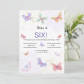 Carte d'invitation pour anniversaire de mariage (Debout devant)