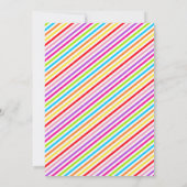 Carte d'invitation pour anniversaire Double Digits (Dos)