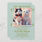 " CARTE D'INVITATION POUR ANNONCE D'ANNIVERSAIRE " (Devant / Derrière)