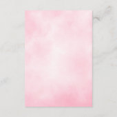 Carte d'invitation pour Baby Shower (Dos)