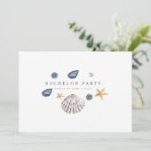 Carte d'invitation pour enterrement de vie de garç (Debout devant)