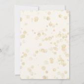 Carte d'invitation pour fêtes de Noël (Dos)