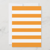 Carte d'invitation pour la douche nuptiale automne (Dos)