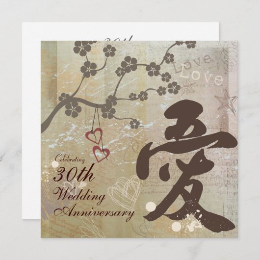 Carte d'invitation pour la fête d'anniversaire de (Devant / Derrière)