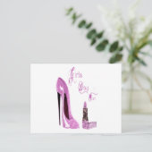 Carte d'invitation pour la fête de la fête de la n (Debout devant)