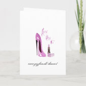 Carte d'invitation pour la fête de la fête de la n (Dos)