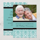 Carte d'invitation pour la fête du 50e anniversair (Devant / Derrière)