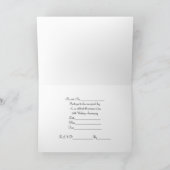 Carte d'invitation pour la fête du 50e anniversair (Intérieur)