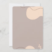 Carte d'invitation pour la Journée de l'amitié (Dos)