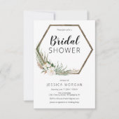 Carte d'invitation pour la nuptiale de Wreath de B (Devant)