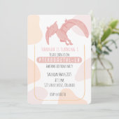 Carte d'invitation pour la première fête d'anniver (Debout devant)
