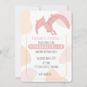 Carte d'invitation pour la première fête d'anniver (Devant)