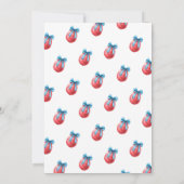 Carte d'invitation pour la quatrième fête d'annive (Dos)