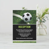 Carte d'invitation pour la réception de Bar Mitzva (Debout devant)