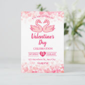Carte d'invitation pour la Saint-Valentin (Debout devant)