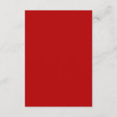 Carte d'invitation pour la Saint-Valentin (Dos)