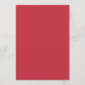 Carte d'invitation pour la Saint-Valentin (Dos)