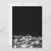 Carte d'invitation pour la soirée noire et blanche (Dos)