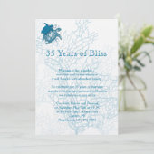 Carte d'invitation pour l'anniversaire de l'amour (Debout devant)