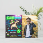 Carte d'invitation pour l'anniversaire de Pug Dabb (Debout devant)