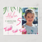Carte d'invitation pour l'anniversaire d'enfants a (Devant)