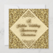 Carte d'invitation pour l'anniversaire du Mariage  (Devant)