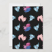 Carte d'invitation pour l'anniversaire d'un enfant (Dos)