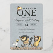 Carte d'invitation pour le 1er anniversaire de Whe (Recto)
