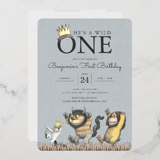 Carte d'invitation pour le 1er anniversaire de Whe (Enveloppe)