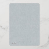 Carte d'invitation pour le 1er anniversaire de Whe (Verso)