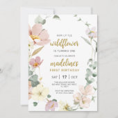 Carte d'invitation pour le 1er anniversaire de Wil (Devant)