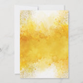 Carte d'invitation pour le 21e anniversaire (Dos)