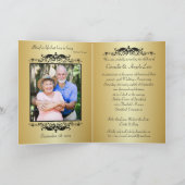 Carte d'invitation pour le 50e anniversaire de Dou (Intérieur)